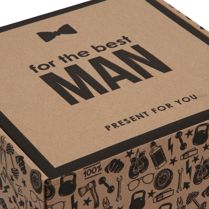 Коробка складная «Лучшему мужчине», 24 х 24 х 12 см Коробка складная «Лучшему мужчине», 24 х 24 х 12 см