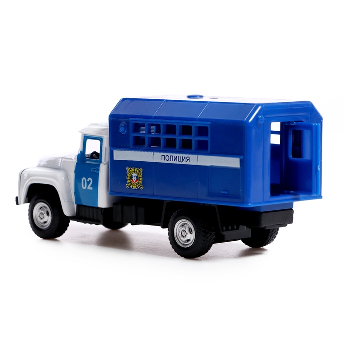 Грузовик металлический «ЗИЛ. Полиция» 1:52, инерция
