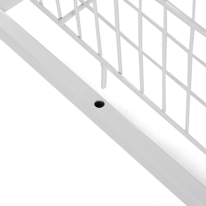 Горка-накопитель из четырёх корзин, 63×43×120, цвет белый Горка-накопитель из четырёх корзин, 63×43×120, цвет белый