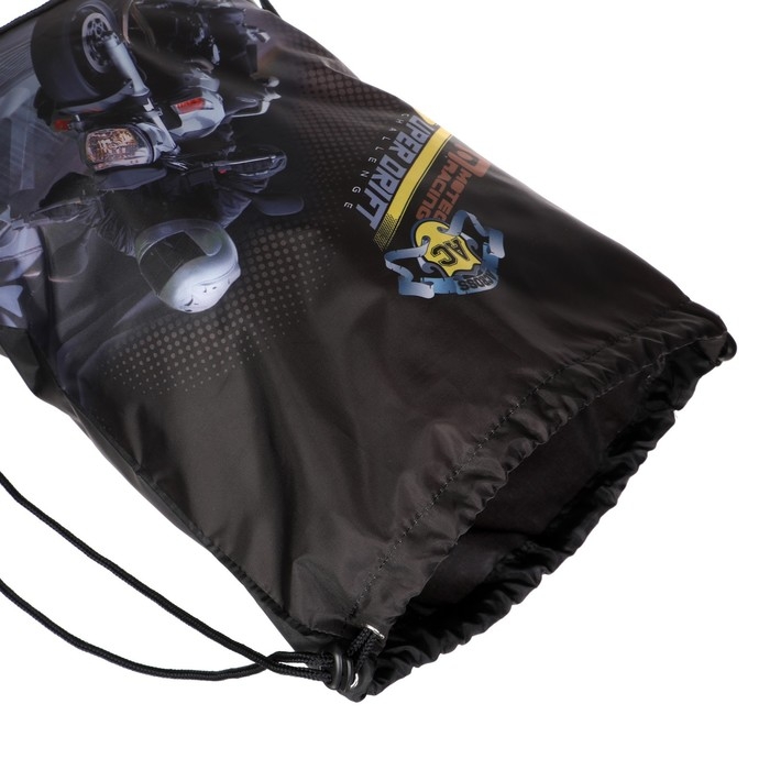 Рюкзак каркасный 35 х 26 х 14 см, Across HK22, наполнение: мешок, пенал, синий HK22-4 Рюкзак каркасный 35 х 26 х 14 см, Across HK22, наполнение: мешок, пенал, синий HK22-4