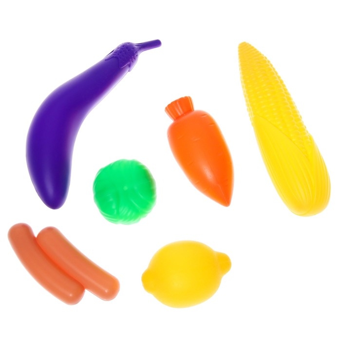 Игровой набор «Тележка с продуктами», Смешарики Игровой набор «Тележка с продуктами», Смешарики