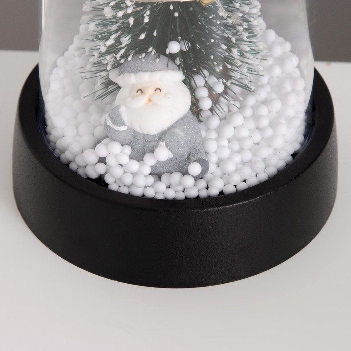 Ночник колба «Новогодняя елка» LED 3хAG10 8,5х8,5х15,5см