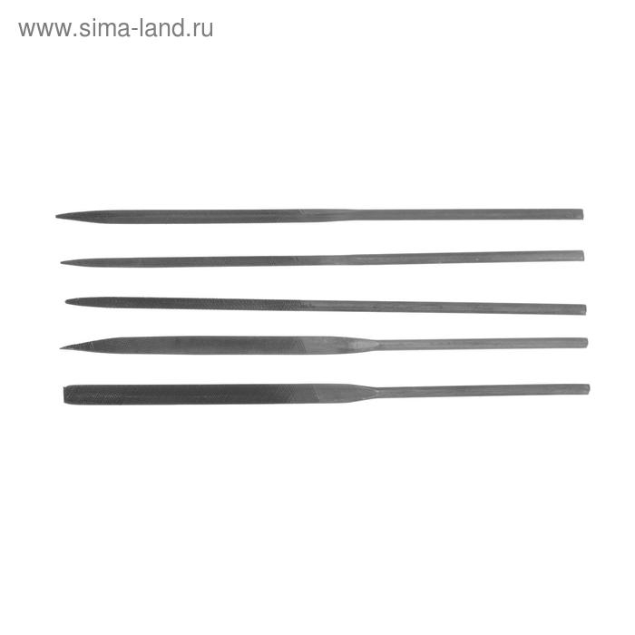 Набор надфилей ЛОМ, металлические рукоятки, 60 х 140 х 3 мм, 5 шт. Набор надфилей ЛОМ, металлические рукоятки, 60 х 140 х 3 мм, 5 шт.