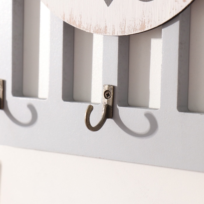 Крючки декоративные дерево Крючки декоративные дерево "Букет с подсолнухом" 19,7х29,6 см