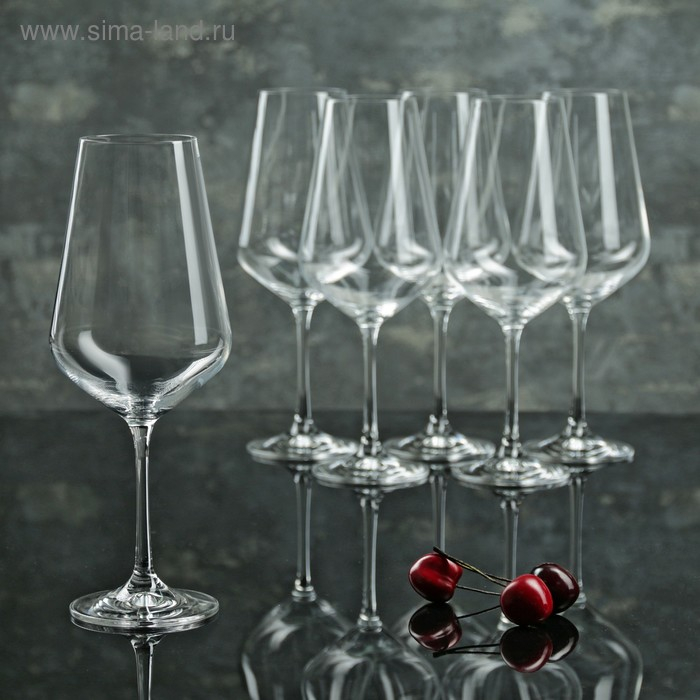 Набор бокалов для вина «Сандра», 550 мл, 6 шт Набор бокалов для вина «Сандра», 550 мл, 6 шт