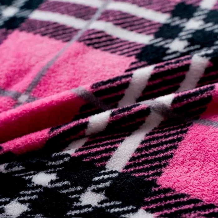 Плед Павлина FREEDom Клетка BlackPink 150х200см, аэрософт 190г/м, пэ100% Плед Павлина FREEDom Клетка BlackPink 150х200см, аэрософт 190г/м, пэ100%