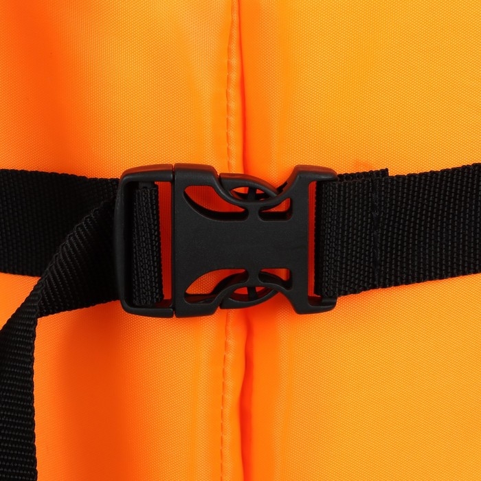 Жилет страховочный YUGANA, размер 56-62, оранжевый Жилет страховочный YUGANA, размер 56-62, оранжевый