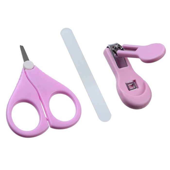 Маникюрный набор детский для самых маленьких «Зайка» (ножницы+щипчики+пилка) Маникюрный набор детский для самых маленьких «Зайка» (ножницы+щипчики+пилка)