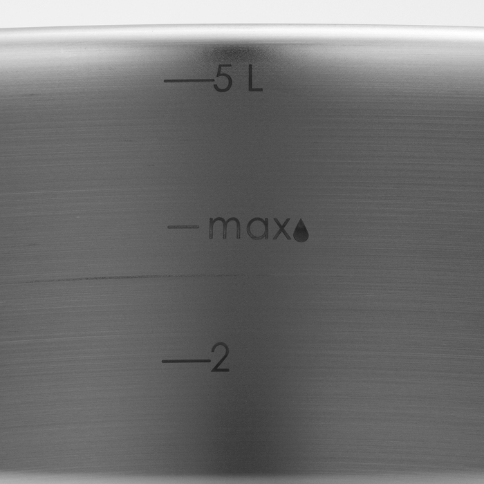 Мантоварка-пароварка, 5 л, d=28 см, стеклянная крышка