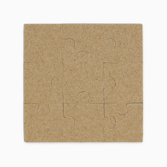 Новый год. Пазлы 9 элементов «Тачка»