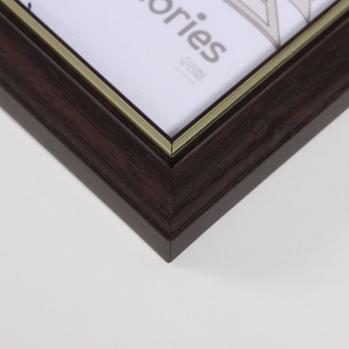 Фоторамка пластик Фоторамка пластик "Пиксель" 10х15 см, венге