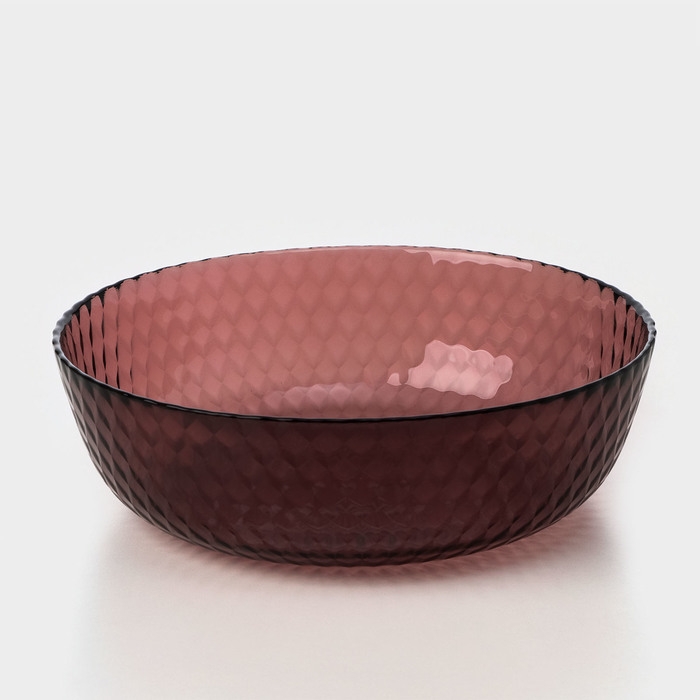 Набор стеклянной посуды «Идиллия», 19 предметов, цвет лилак Набор стеклянной посуды «Идиллия», 19 предметов, цвет лилак