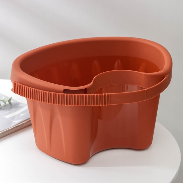 Кашпо на водосточную трубу «Алиция», 3,5 л, цвет терракотовый Кашпо на водосточную трубу «Алиция», 3,5 л, цвет терракотовый