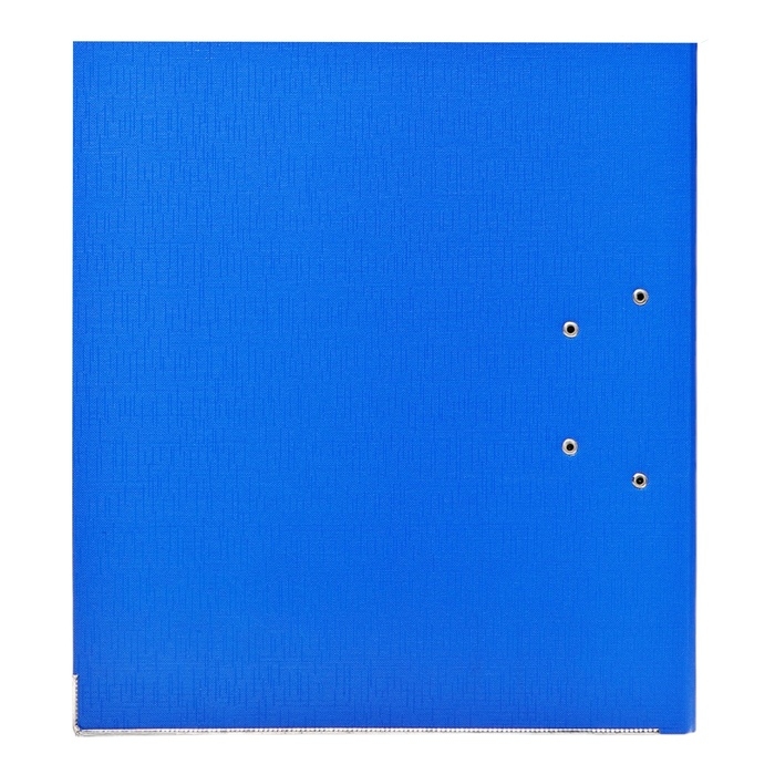 Папка-регистратор А4, 50 мм, Calligrata, ПВХ, тиснение Папка-регистратор А4, 50 мм, Calligrata, ПВХ, тиснение "лен", металлическая окантовка, карман на корешок, собранная, синяя, микс