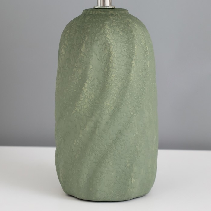 Лампа настольная Лампа настольная "Джи" 1х40Вт Е14 зеленый 20х20х34см