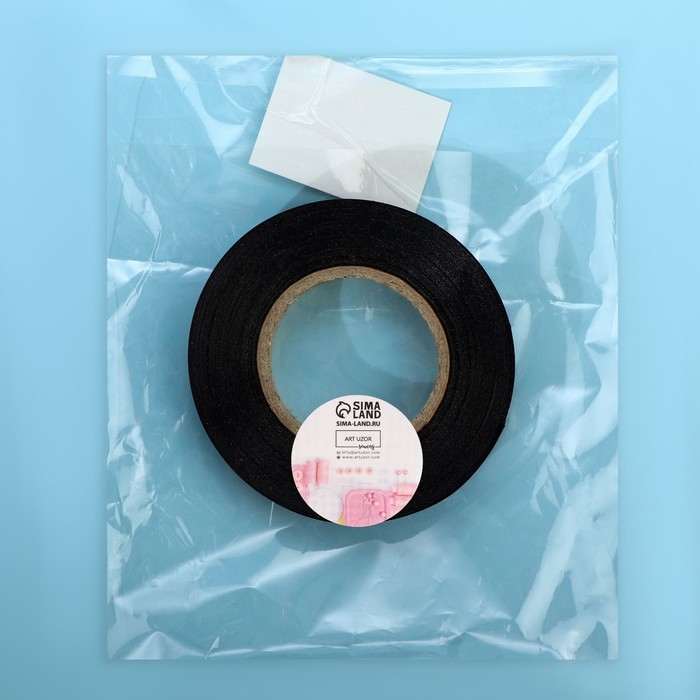 Размерник сатиновый, «XL», 1000 шт, 12 мм, 30 м, цвет чёрный Размерник сатиновый, «XL», 1000 шт, 12 мм, 30 м, цвет чёрный