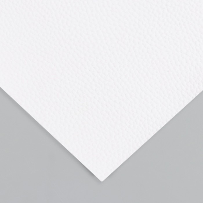 Лист для творчества иск.кожа Лист для творчества иск.кожа "Рисунок Личи" белый лист 33х20 см толщина 1 мм