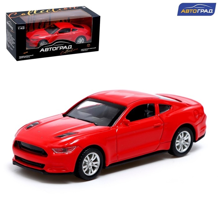 Машинка металлическая «Спорт», инерционная, масштаб 1:43, цвет красный Машинка металлическая «Спорт», инерционная, масштаб 1:43, цвет красный