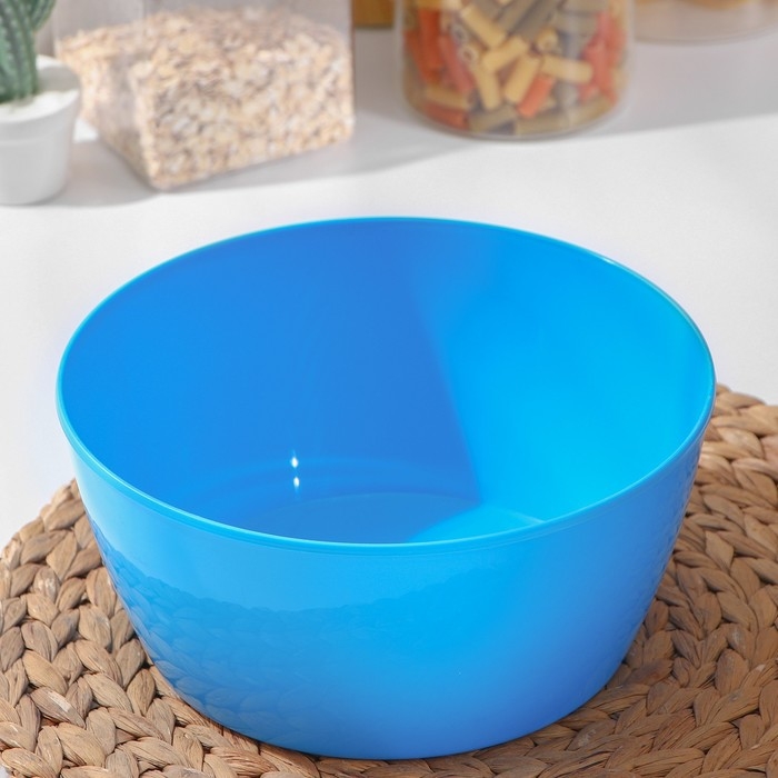 Чаша с крышкой, 3 л, цвет МИКС Чаша с крышкой, 3 л, цвет МИКС