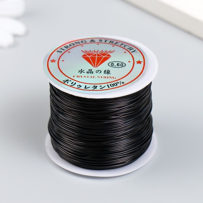 Леска для бисера  Леска для бисера "Astra" 0,6 мм, 30 м, чёрный