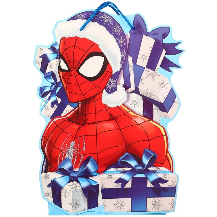 Пакет подарочный, 23х27х11.5 см, упаковка, Человек-паук Пакет подарочный, 23х27х11.5 см, упаковка, Человек-паук