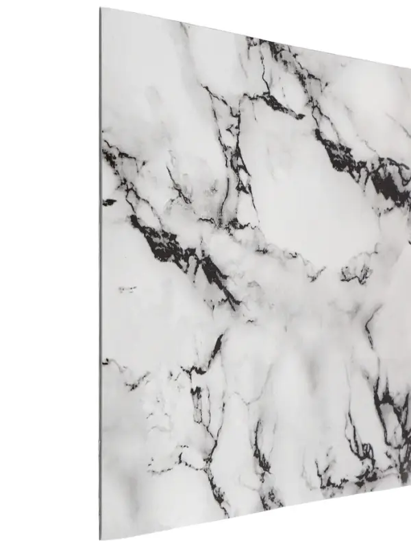 Стеновая панель самоклеящаяся TAKE IT EASY, 300&times;600 мм, цвет мрамор бьянко негро, 10 шт.