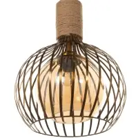 Светильник &laquo;Клубок&raquo; 1&times;40 Вт Е27 медь 28&times;28&times;28 см