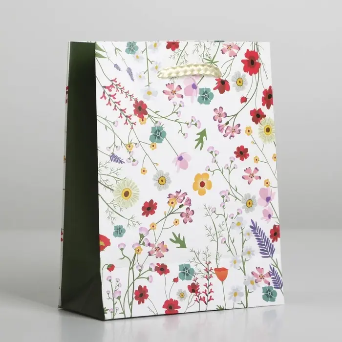 Пакет подарочный ламинированный, упаковка, «Расцветай от счастья», S 12 х 15 х 5.5 см Пакет подарочный ламинированный, упаковка, «Расцветай от счастья», S 12 х 15 х 5.5 см