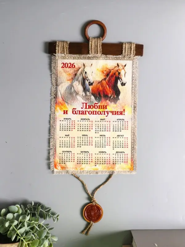 Сувенир-календарь Сувенир-календарь "Стремительное благополучие", 23,5*52см