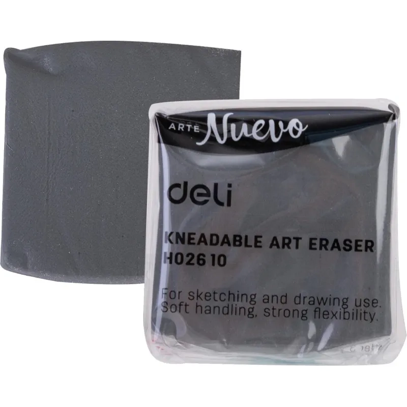 Ластик-клячка Deli ARTENUEVO EH02610  42x42x12 мм, ПВХ