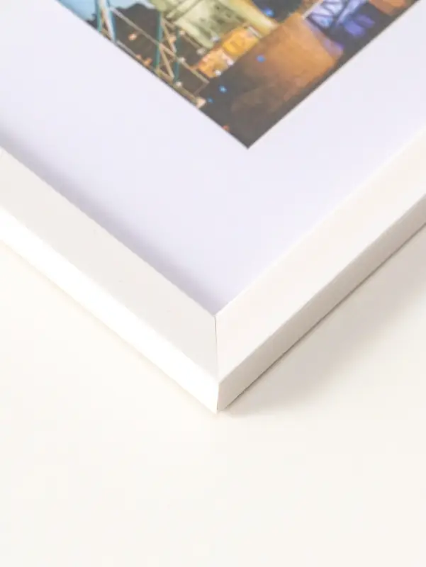 Фоторамка для фото 21х30 см, с паспарту 15х21 см, Lumo, белый