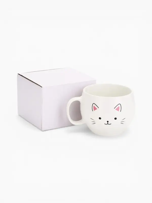 Кружка чайная керамическая &laquo;Кружечка счастья&raquo;, 600 мл