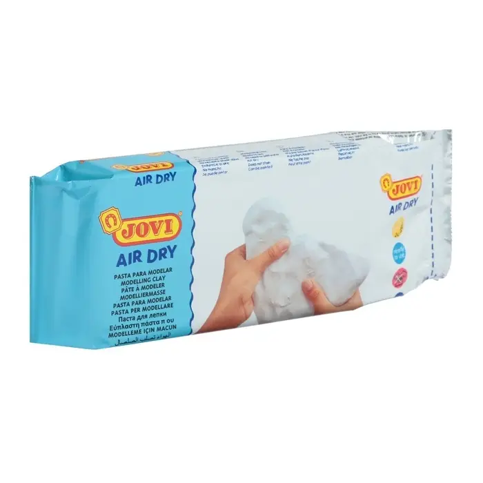 Масса для лепки самозатвердевающая полимерная, белая 500 г, JOVI