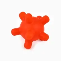 Игрушка пищащая &laquo;Мячик шипы&raquo; 5 см, красная