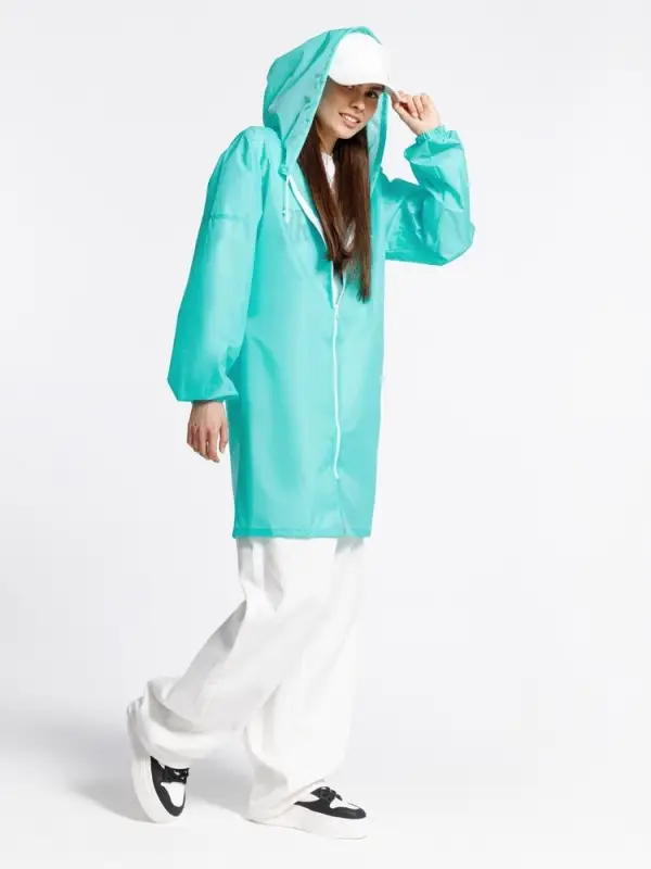 Дождевик Rainman Zip, бирюзовый (тиффани), размер 3XL