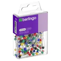 Кнопки силовые Berlingo 28 мм, 250 штук, пластиковая коробка, европодвес