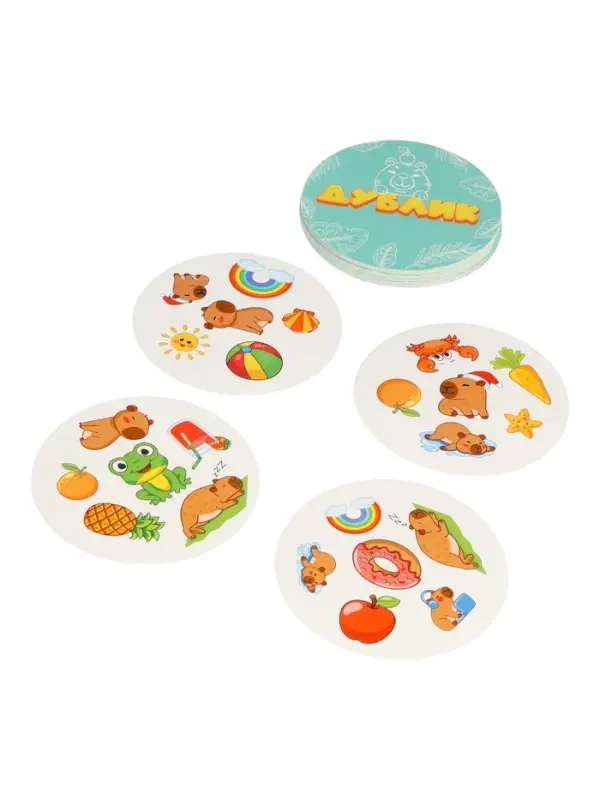 Настольная игра &laquo;Дублик. Капибара тайм&raquo;