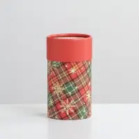 Коробка подарочная &laquo;Клетка&raquo;, 8 х 14,5 см, Новый год