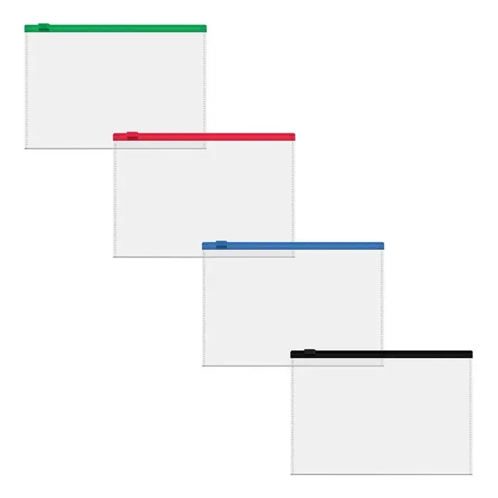 Папка-конверт на ZIP-молнии С6 ( 175 x 117 мм), 120 мкм, ErichKrause Fizzy Clear, c цветной молнией, тиснение, до 100 листов, микс Папка-конверт на ZIP-молнии С6 ( 175 x 117 мм), 120 мкм, ErichKrause Fizzy Clear, c цветной молнией, тиснение, до 100 листов, микс