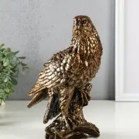 Фигура полистоун &laquo;Ястреб&raquo;, под бронзу, 25&times;17&times;12 см