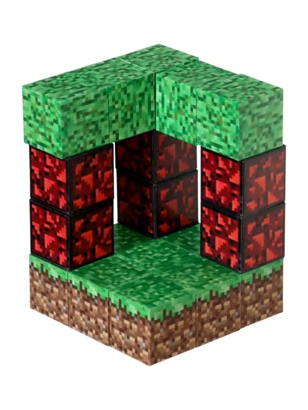 Конструктор магнитный &laquo;Врата. Мой мир&raquo;, 128 кубиков