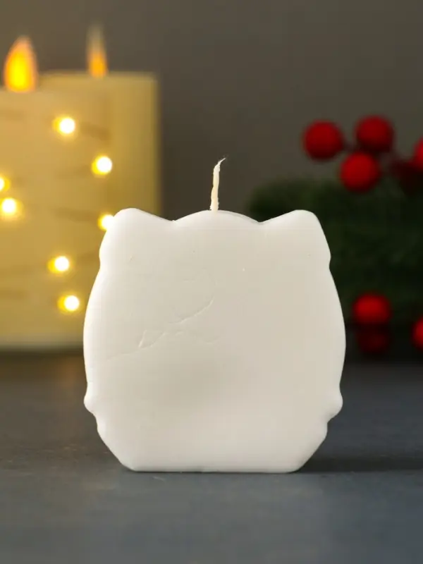 Свеча новогодняя "Подкова. Удачи" 6х2,8х6 см