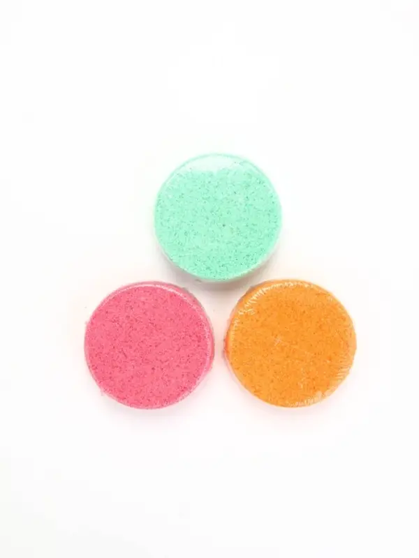 Набор бомбочек для ванны, аромат: мандарин, яблоко, апельсин, 3×100 г, Ural Lab