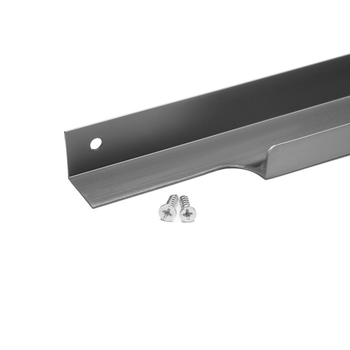 Ручка торцевая CAPPIO RP100GR, L=600 мм, цвет серый, 4 шт. Ручка торцевая CAPPIO RP100GR, L=600 мм, цвет серый, 4 шт.