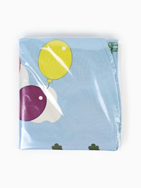 Воздушный шар фольгированный 18 Воздушный шар фольгированный 18" круг "Синий трактор, Веселое путешествие" набор 5 штук