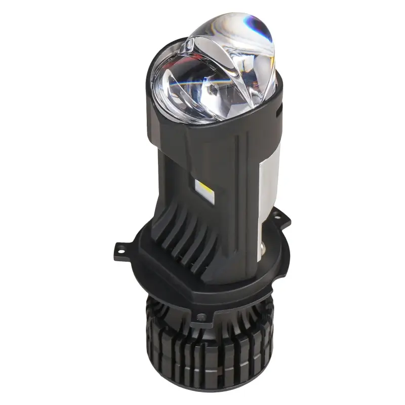Лампа светодиод. H4 BI-LED LENS, 60Вт, 7000Лм (3500Лм x 2), 6500К, 12/24В, кмпл. 2 шт.