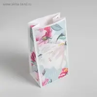 Пакет подарочный без ручек &laquo;Gift for you&raquo;, 10 х 19.5 х 7 см