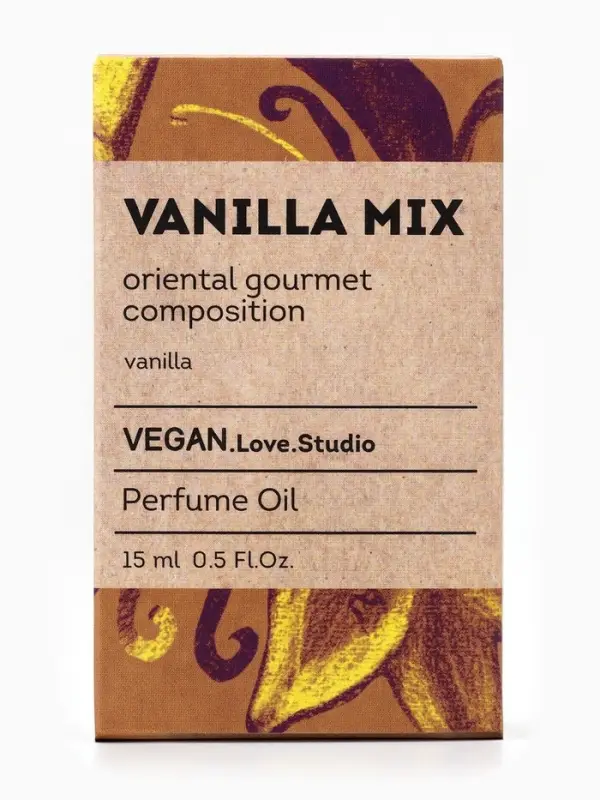 Парфюмерное масло женское VEGAN.Love.Studio Vanilla Mix, 15 мл (по мотивам Vanilla Blend (Zielinski & Rozen)