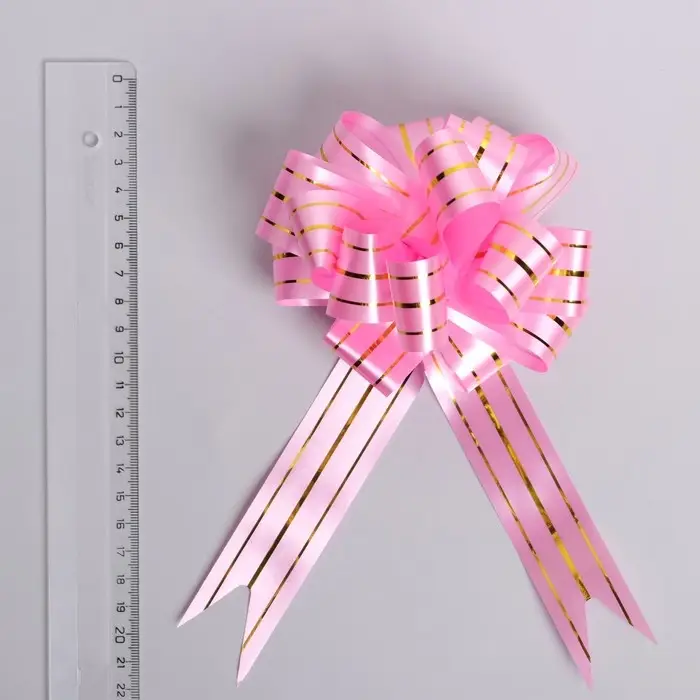 Бант - шар №3 «Золотое сечение», розовый Бант - шар №3 «Золотое сечение», розовый