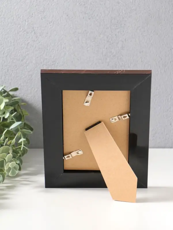 Фоторамка пластик 10х15 см "Гедеон" шоколад с золотом 21х16х2 см